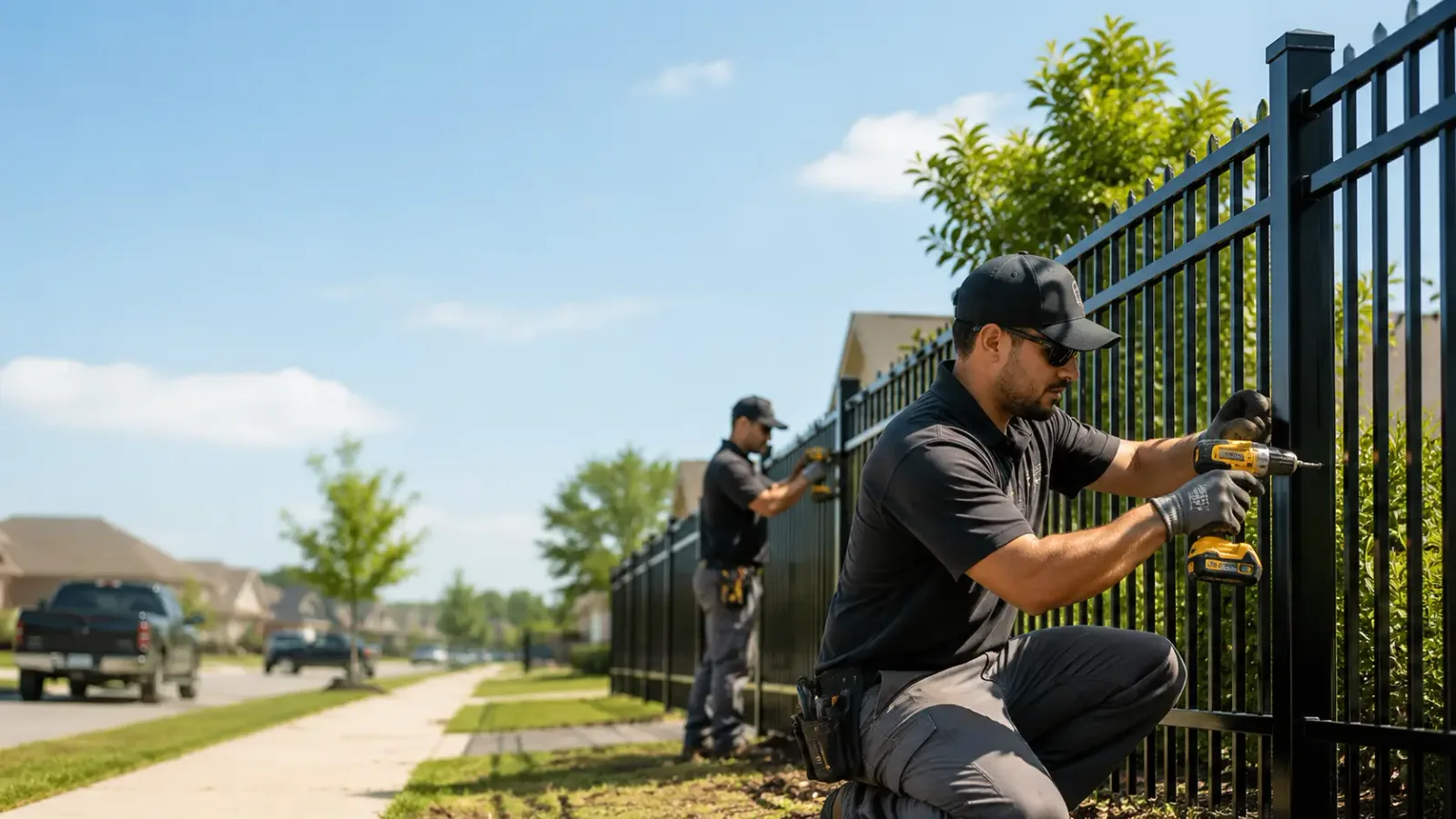 Metal Fence Installation in Nashotah, WI